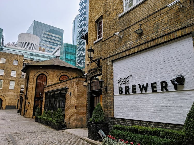 Brewery entrance