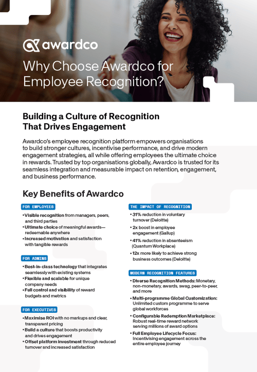 Awardco Front Cover