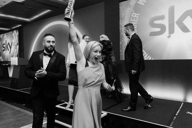 Engage Awards: Sky winning award